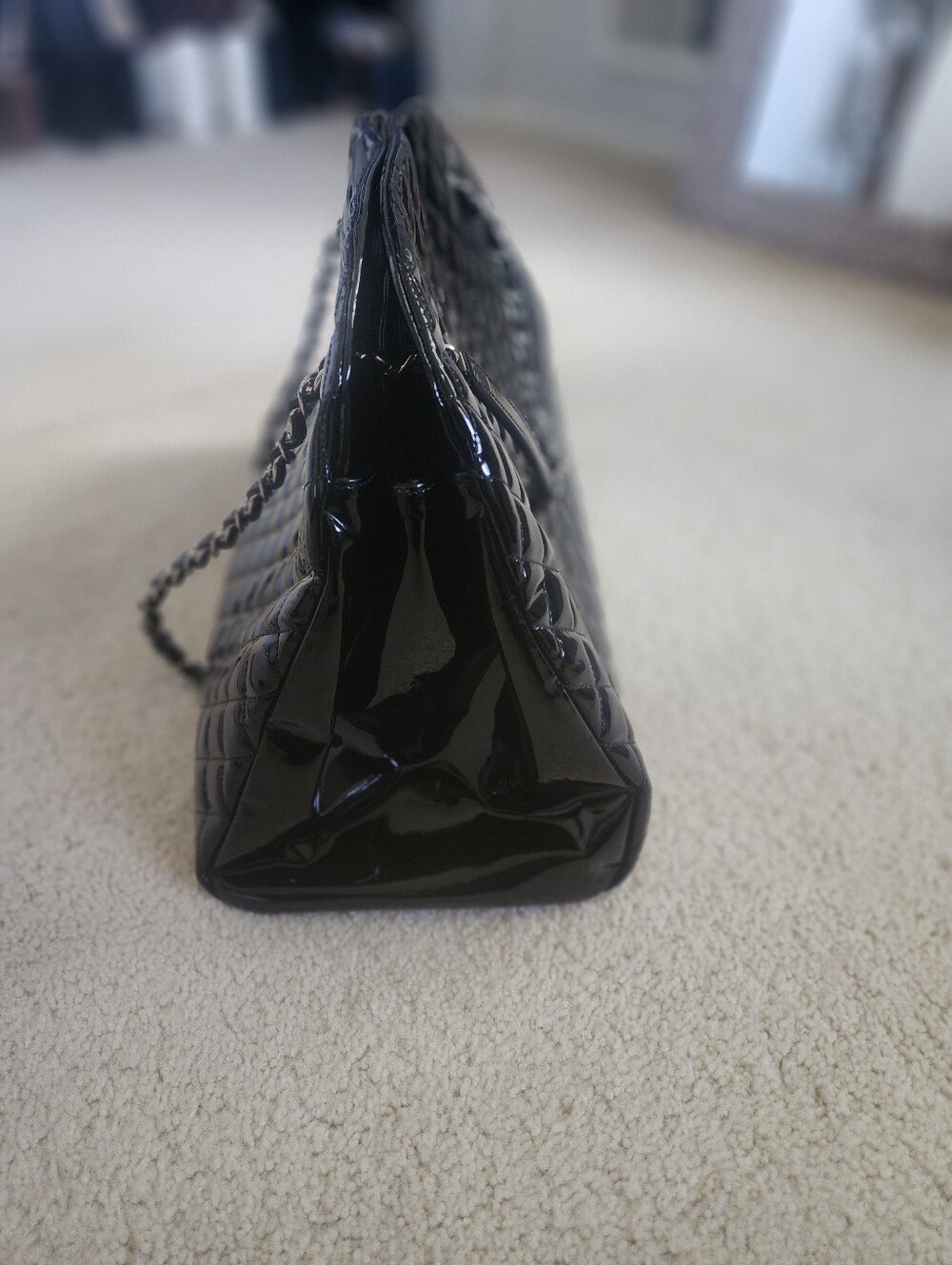 Chanel Black Large Quilted Mademoiselle Bag - Picture 12 of 16